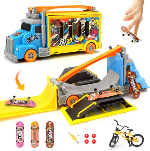 Finger skateboard park - finger, set