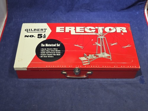 Vtg gilbert erector - erector, 5